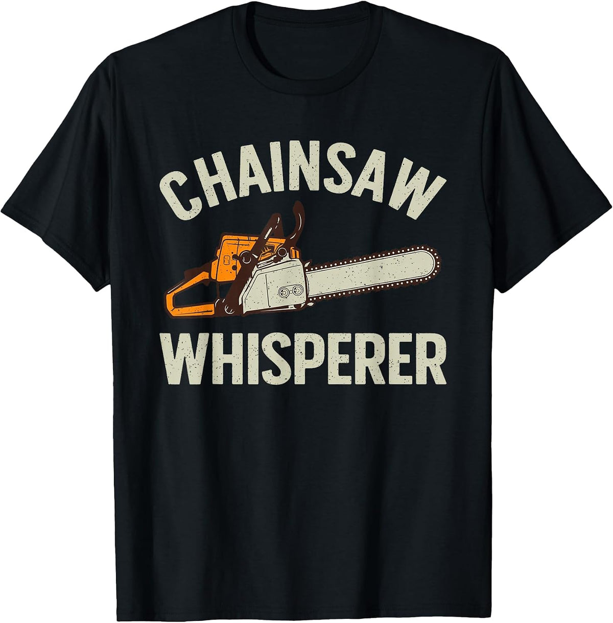 Funny Lumberjack for Men Women Logger Lumberjack Chainsaw T-Shirt - Black
