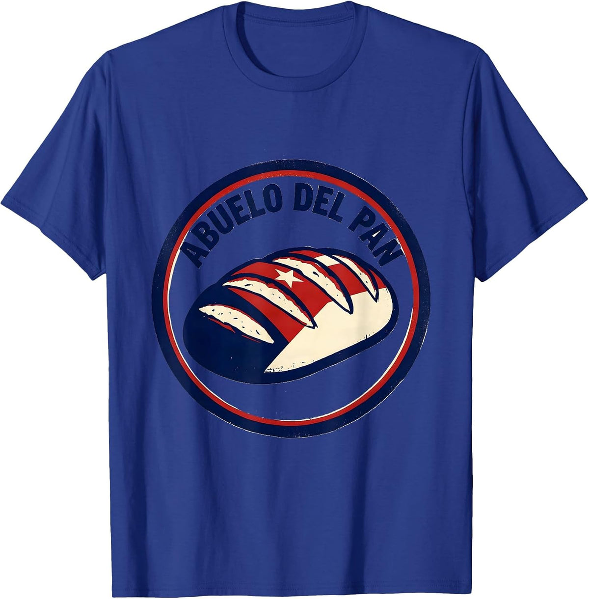 Abuelo Del Pan Cuban Heritage Family Humor T-Shirt - Royal Blue