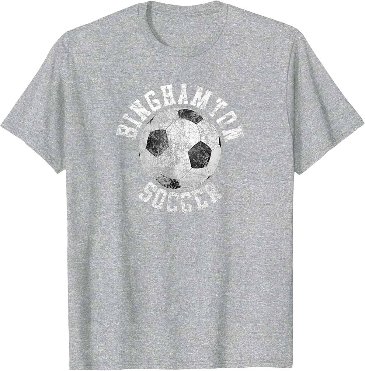 Binghamton Soccer T-Shirt - Heather Grey