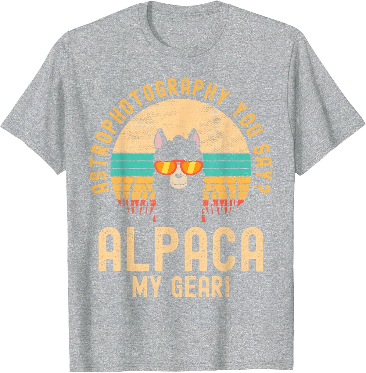 Astronomical Imaging Astro Photography Astrophotography T-Shirt - Heather Grey
