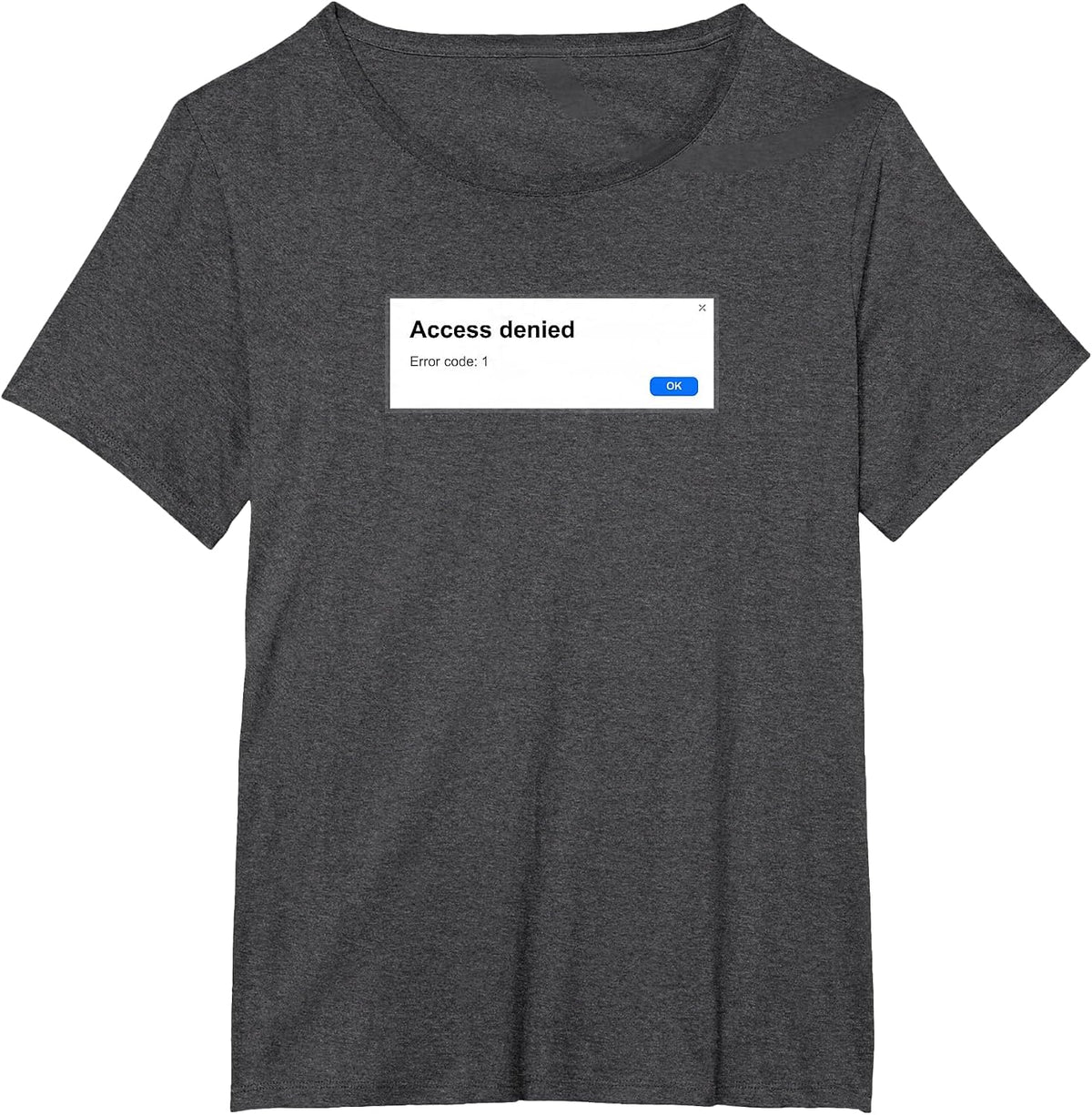 Access Denied T-Shirt - Dark Heather Grey