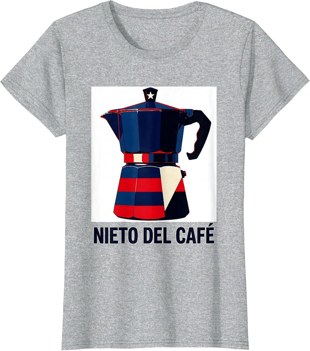 Nieto Del Café Cuban Heritage Pride Abuelo Gift T-Shirt - Heather Grey