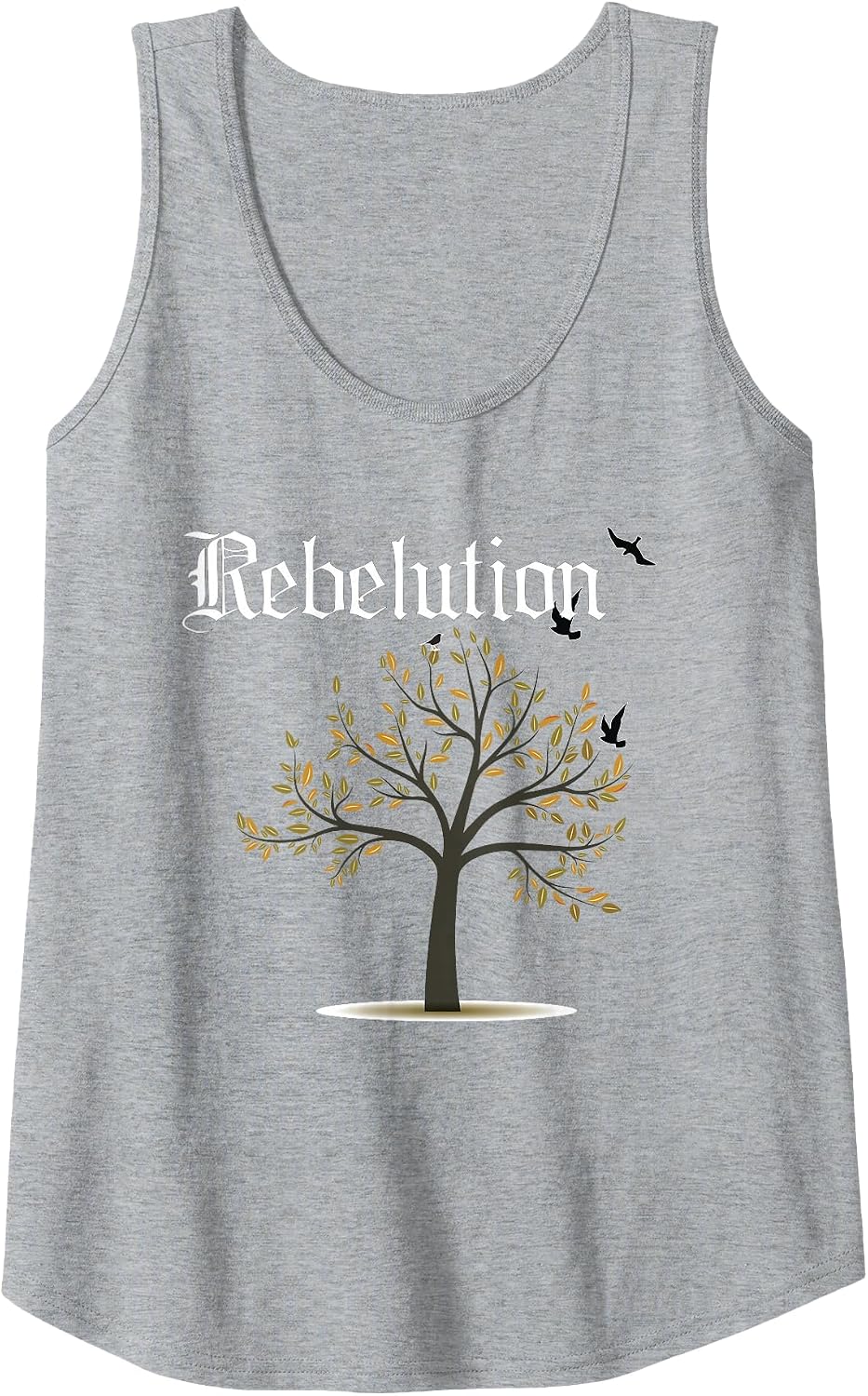 Rebelution Falling into Place Tank Top - Heather Grey