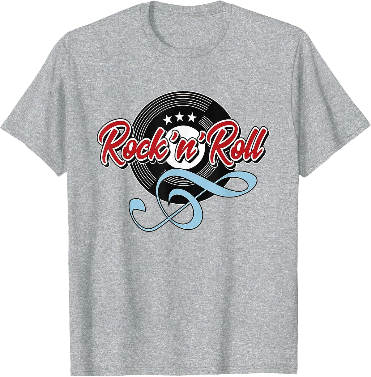 Rock N Roll 50s Sock Hop Dance Women Men Rockabilly Greaser T-Shirt - Heather Grey
