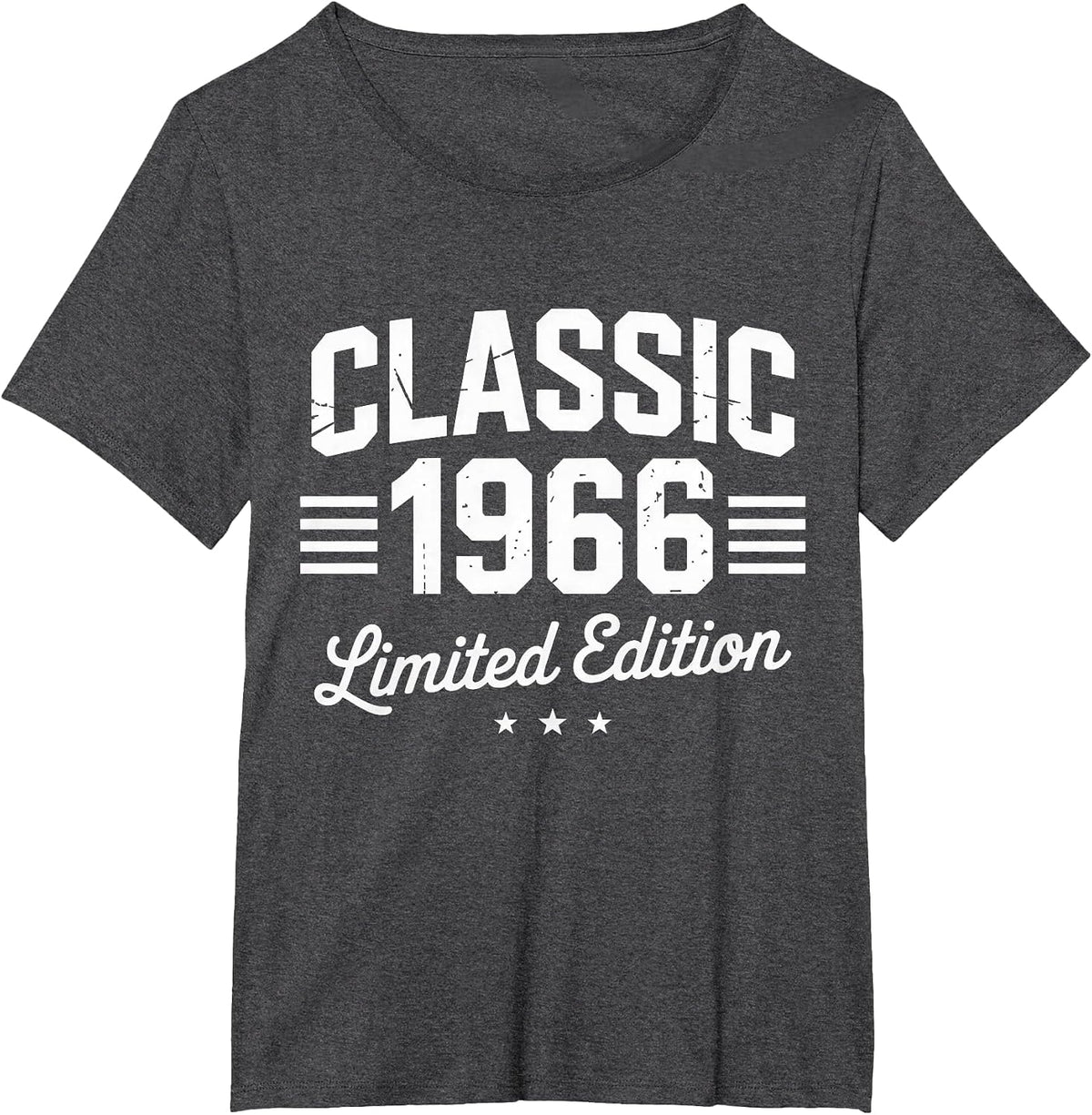 60th Birthday T-Shirt - Dark Heather Grey