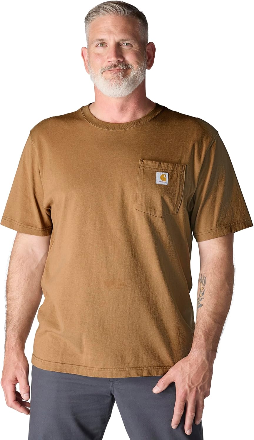 Carhartt Men's Iconic K87 Pocket T-Shirt - Brown