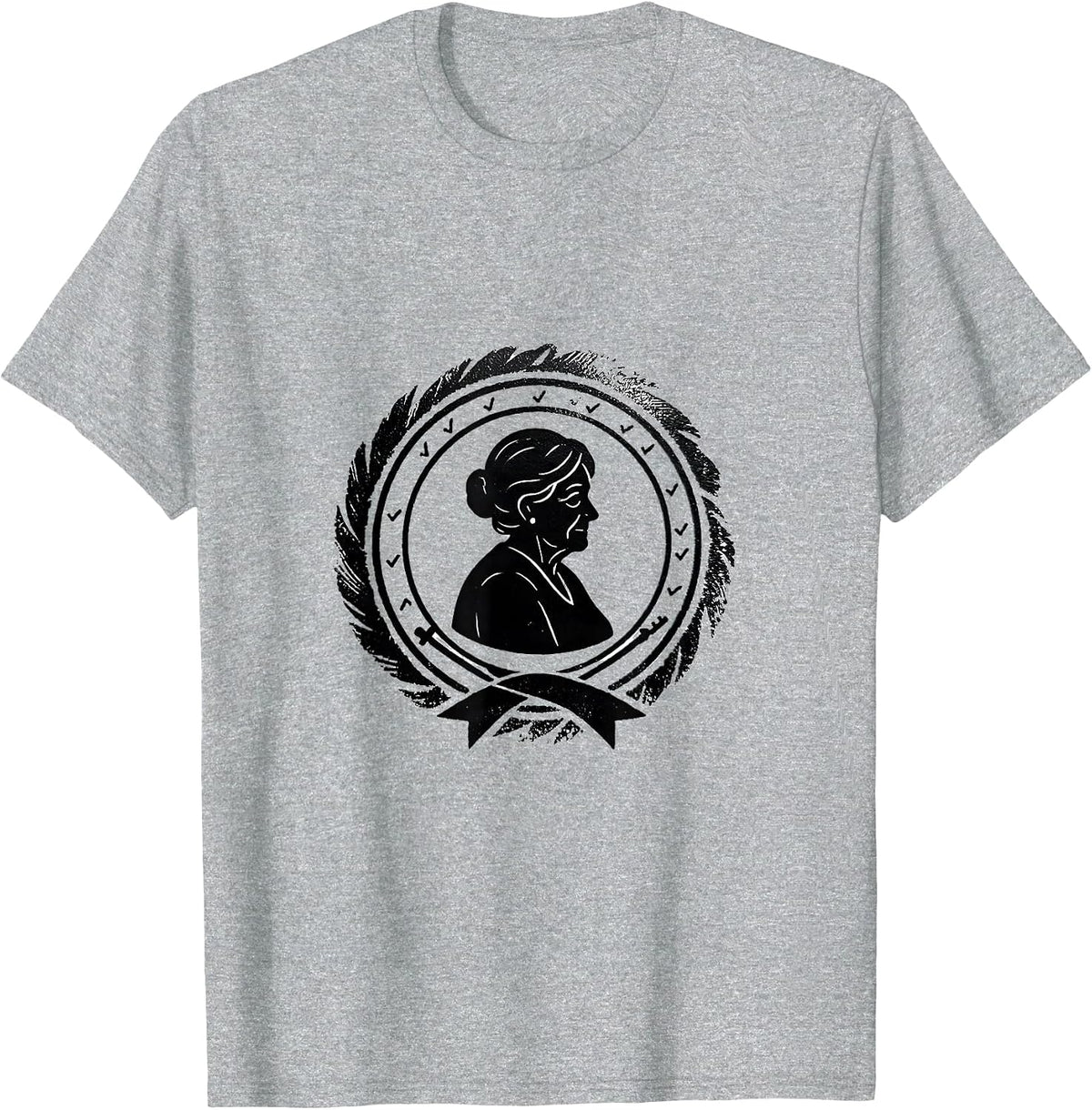 Men's Gigi Grandma Stamp Grandma Humor Gift T-Shirt - Heather Grey