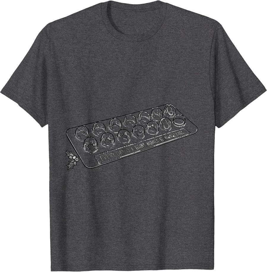 Men's Every Day Is A Rush Order In December Funny Pharmacy Tech T-Shirt - Dark Heather Grey