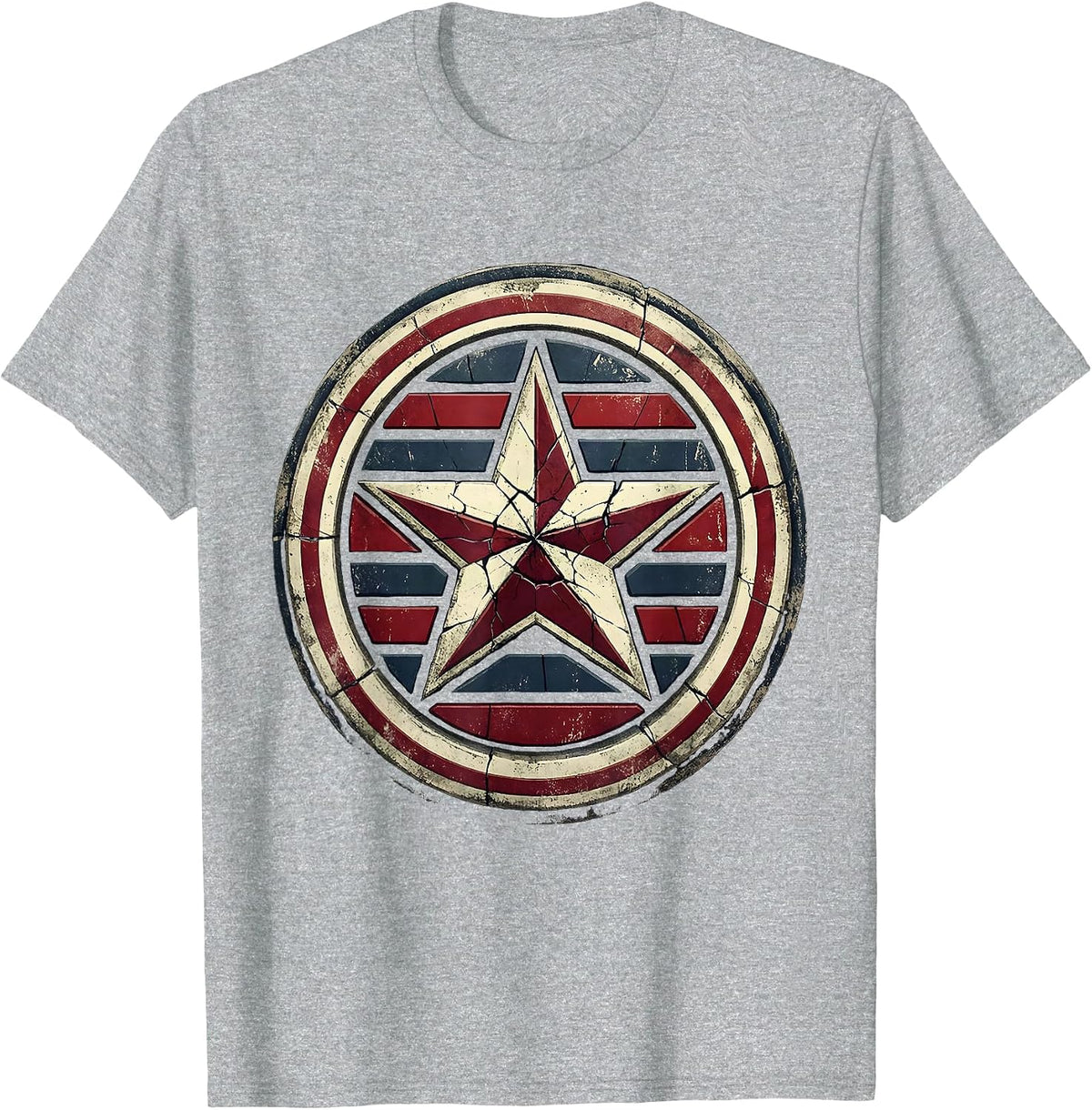 Men's Welder Hardhat Metal Sparks Graphic T-Shirt - Heather Grey