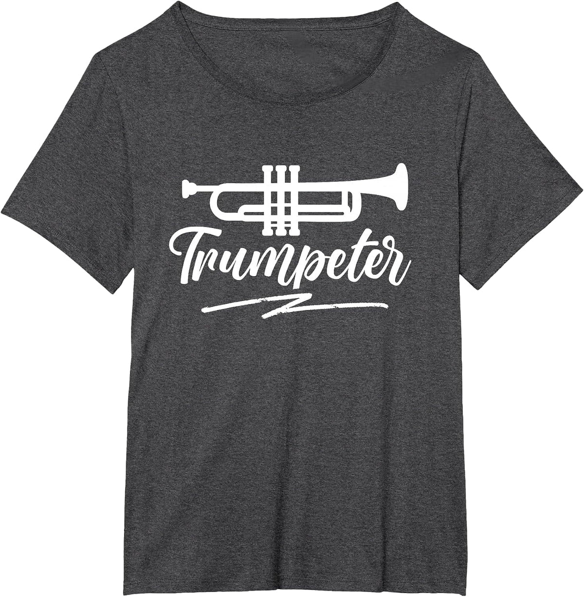Trumpeter Musician Trumpet Player Trumpets T-Shirt - Dark Heather Grey