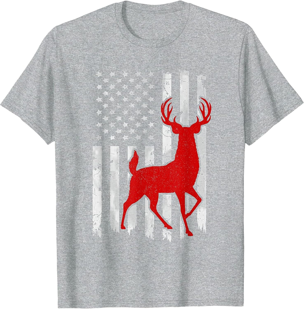 Deer Crossbow Hunter Whitetail Hunt Archery Bow Men & Women T-Shirt - Heather Grey