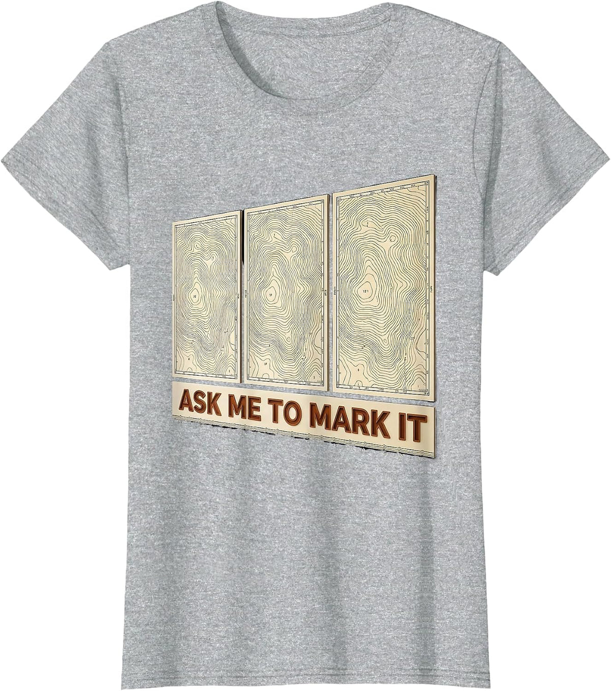 Women's Ask Me To Mark It Funny History Teacher Back To School T-Shirt - Heather Grey