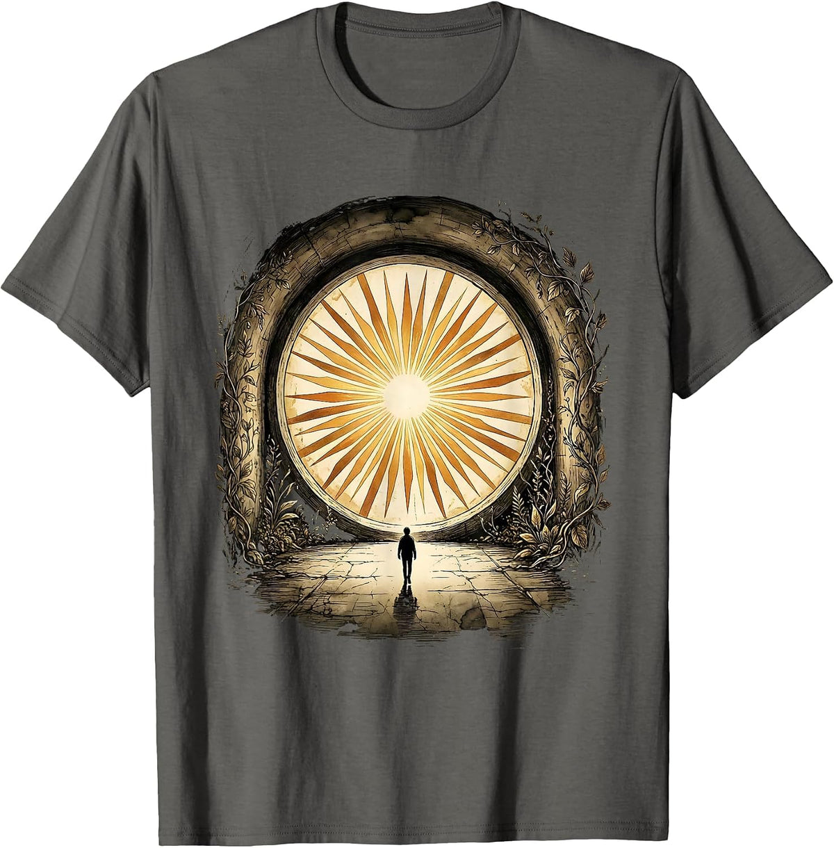 Men's Suicide Prevention Tunnel of Hope Graphic T-Shirt - Asphalt Grey