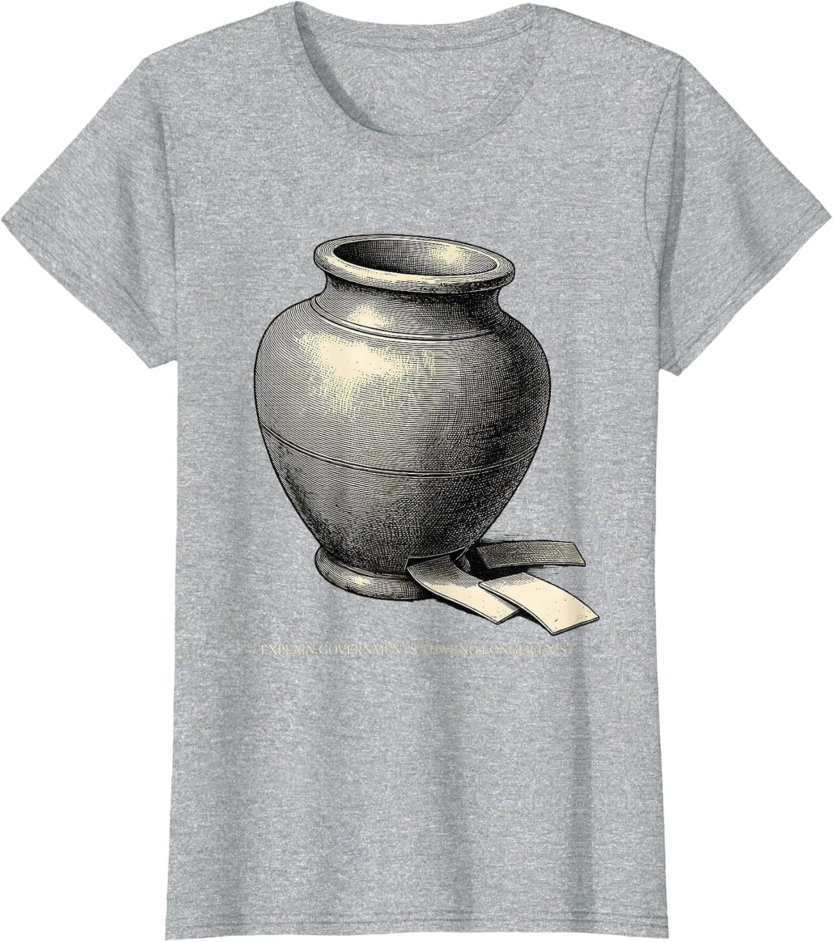 I Explain Governments That No Longer Exist Funny History T-Shirt - Heather Grey