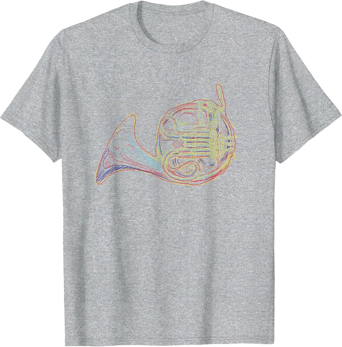 French Horn French Horn T-Shirt - Heather Grey