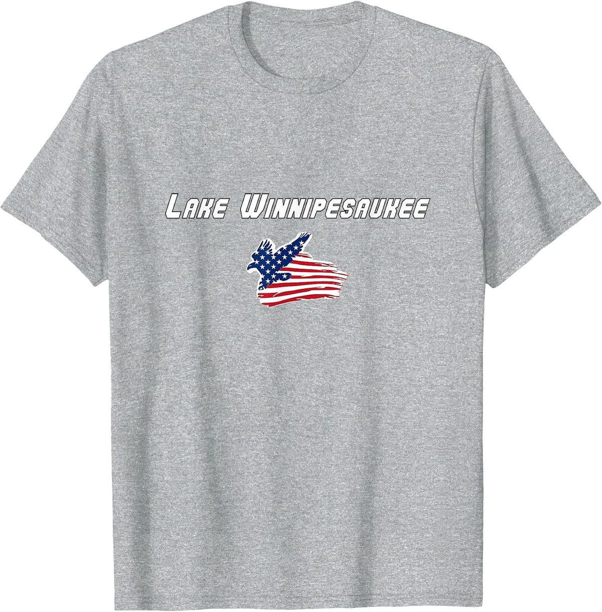 Lake Winnipesaukee - New Hampshire, USA T-Shirt - Heather Grey