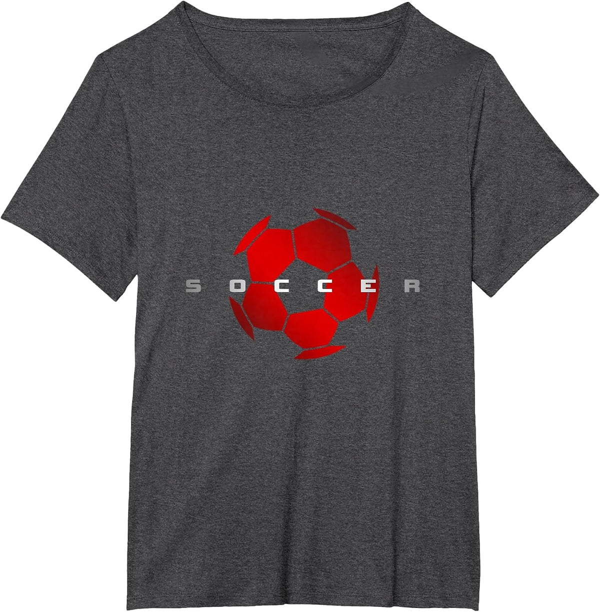 Soccer T-Shirt - Dark Heather Grey