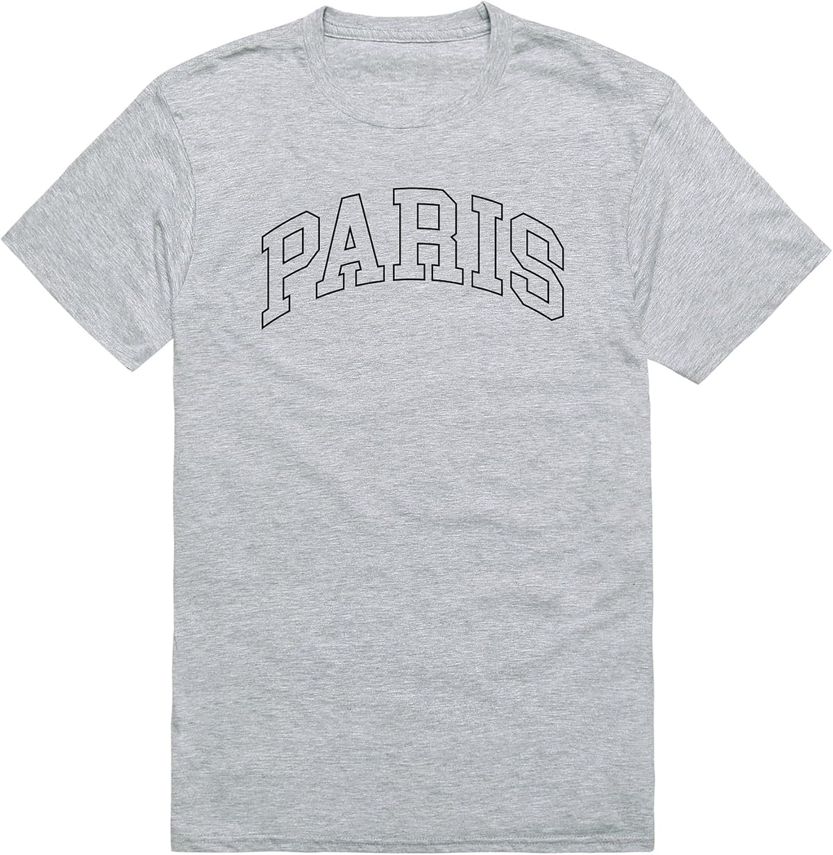 Destination Tees Paris - Heather Grey