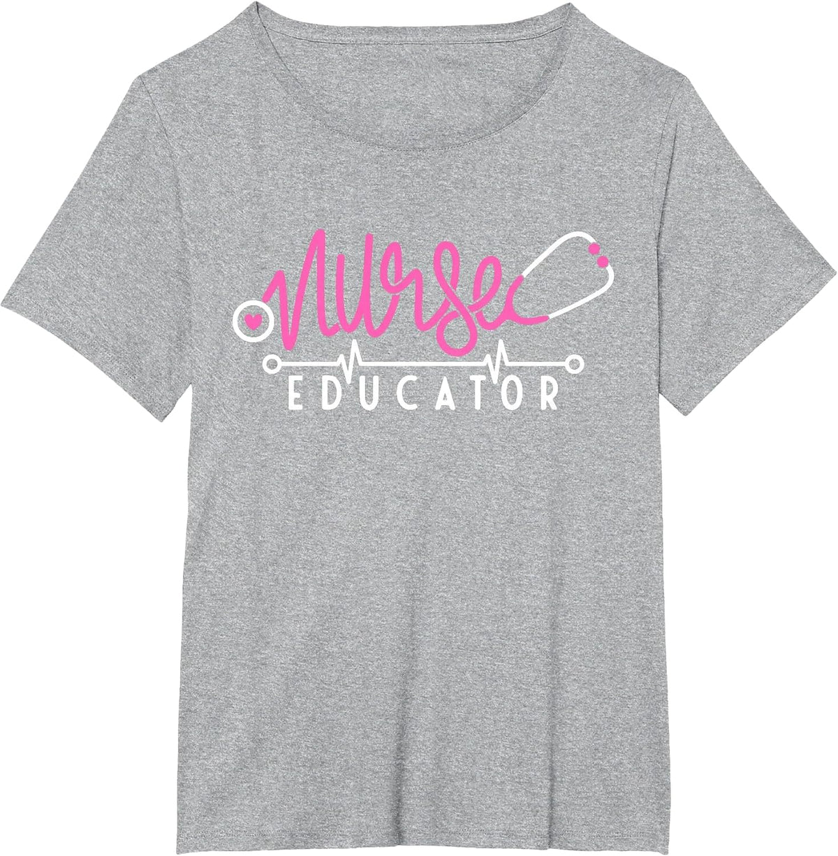 Certified Nurse Educator CNE - Nursing School Instructor T-Shirt - Heather Grey