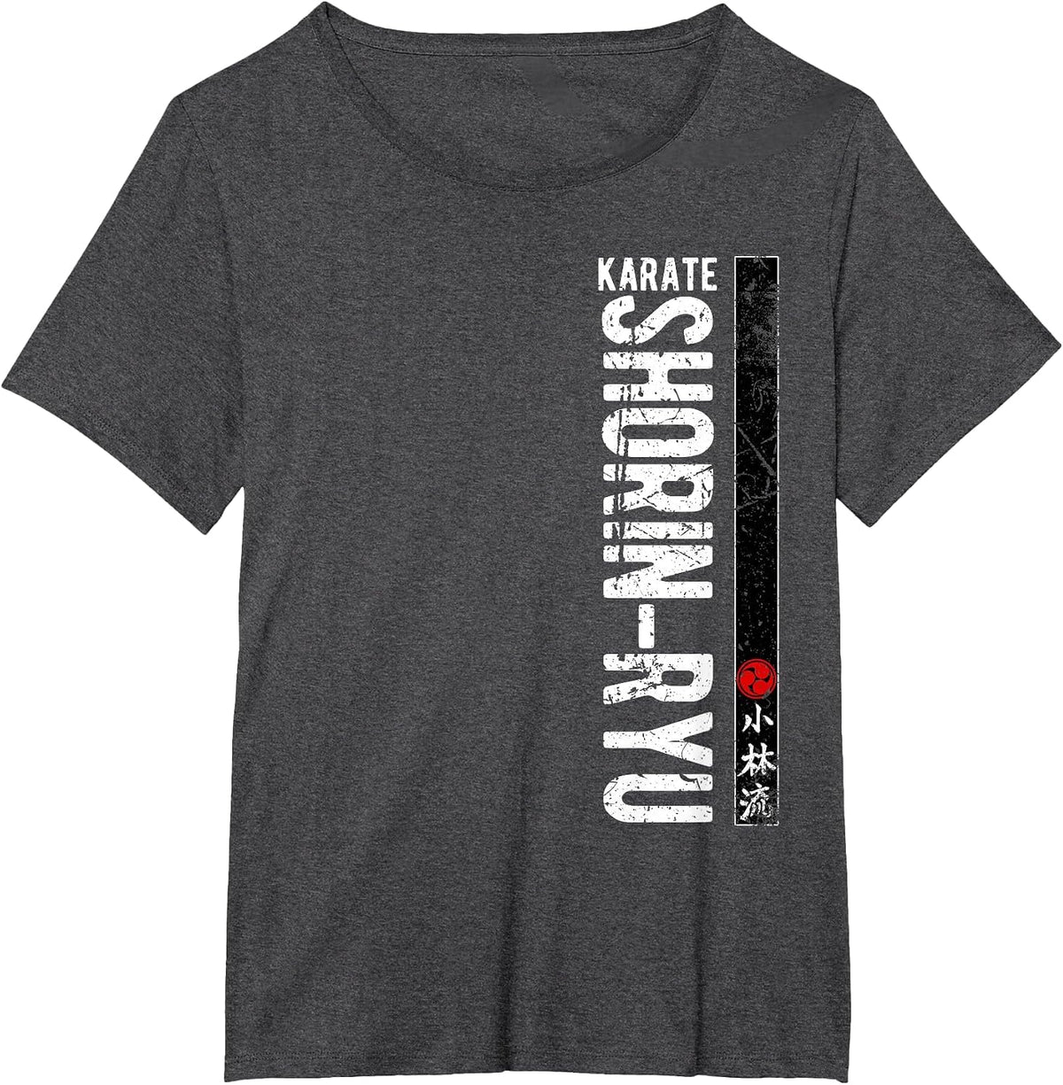 Shorin Ryu Karate Do Martial Arts Japan Belt Retro MMA T-Shirt - Dark Heather Grey