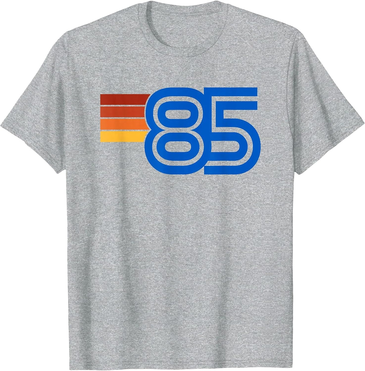 Vintage Retro Classic 1985 T-Shirt Tee for Men Women - Heather Grey