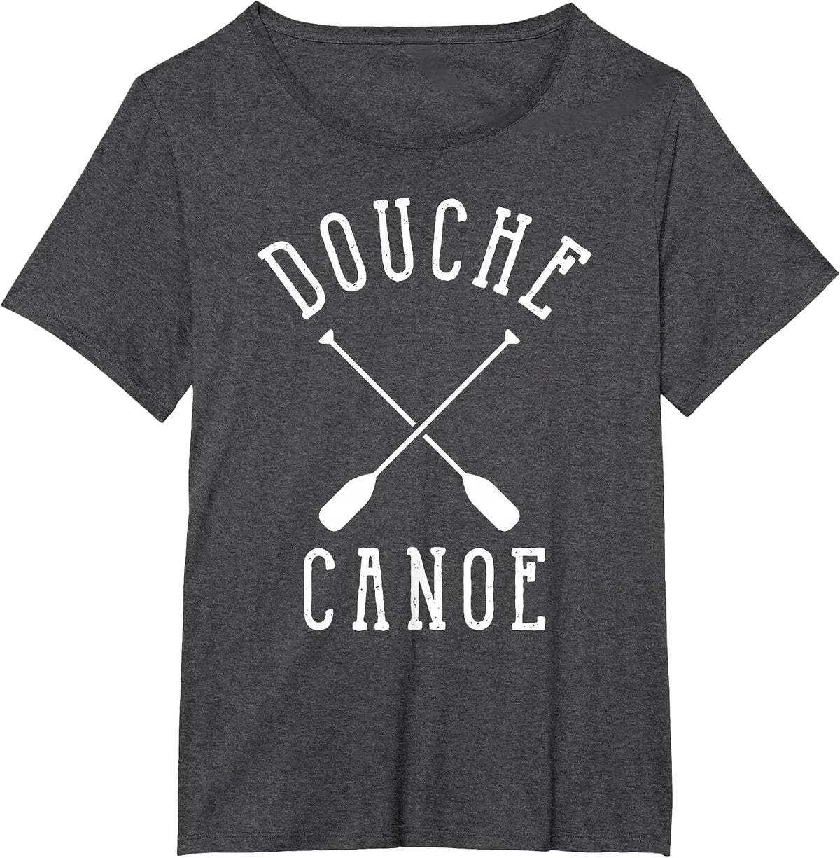 Canoe Shower T-Shirt - Dark Heather Grey