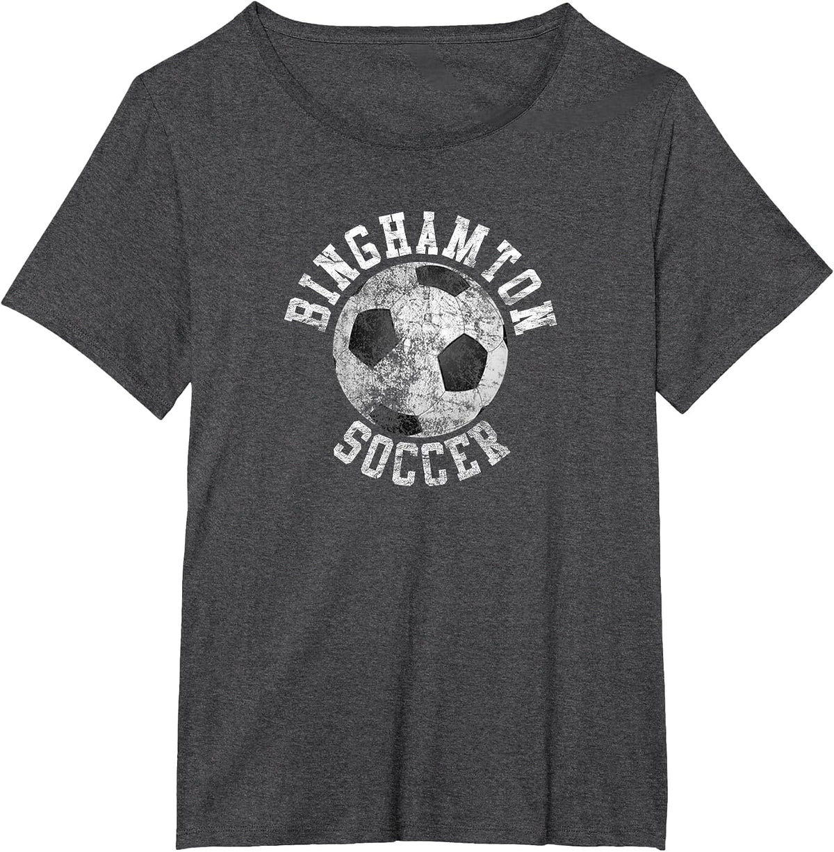 Binghamton Soccer T-Shirt - Dark Heather Grey