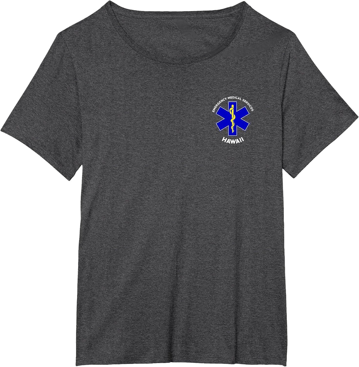 Hawaii EMS Emergency Medical Services EMT Medic T-Shirt T-Shirt - Dark Heather Grey