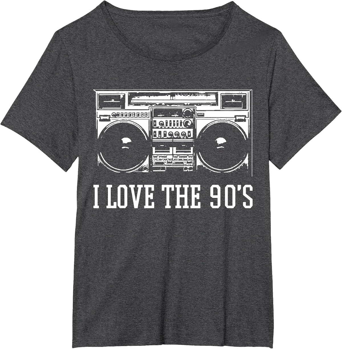 90's T-Shirt - Dark Heather Grey