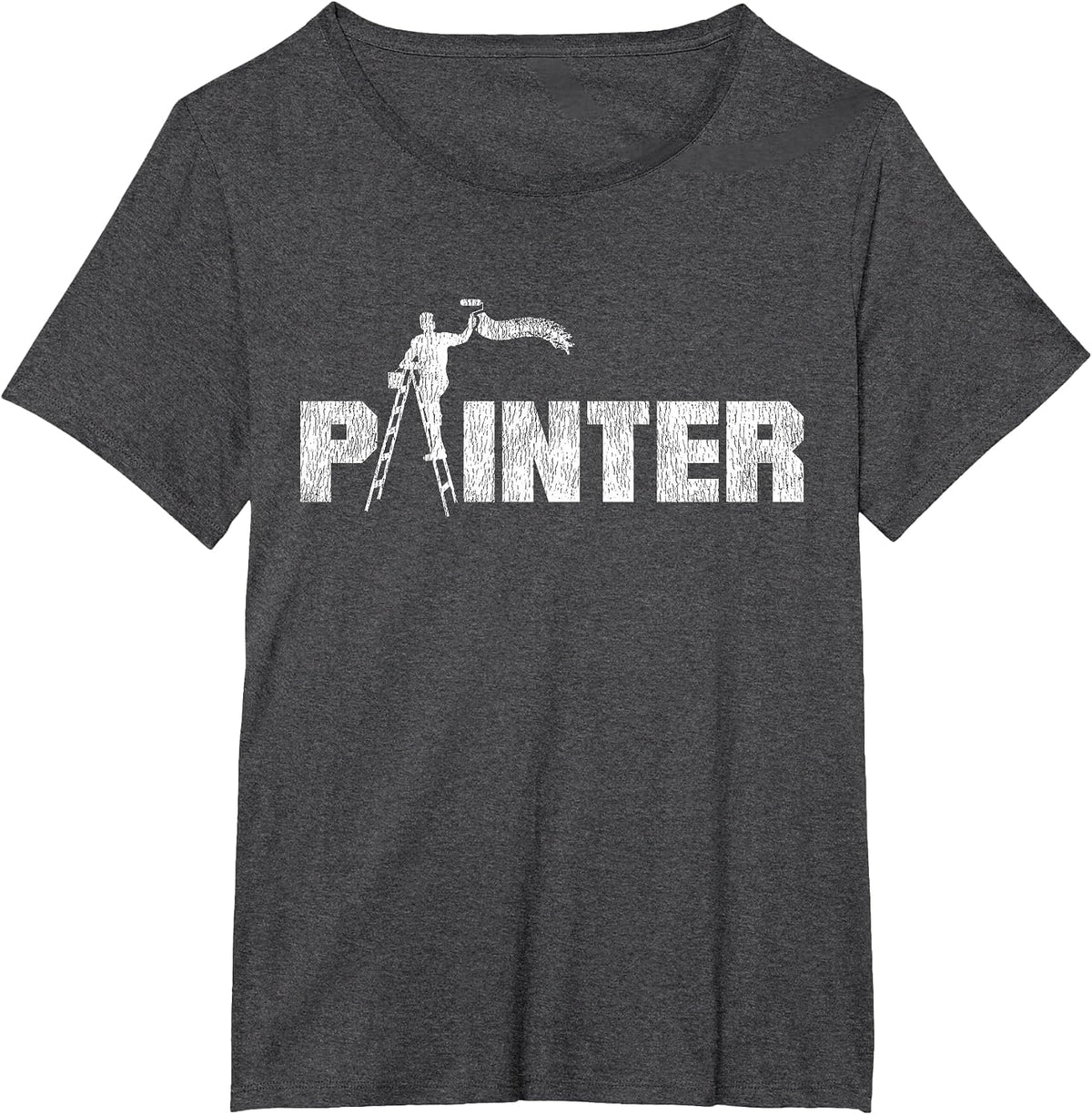 House Painter Decorator Painter T-Shirt - Dark Heather Grey