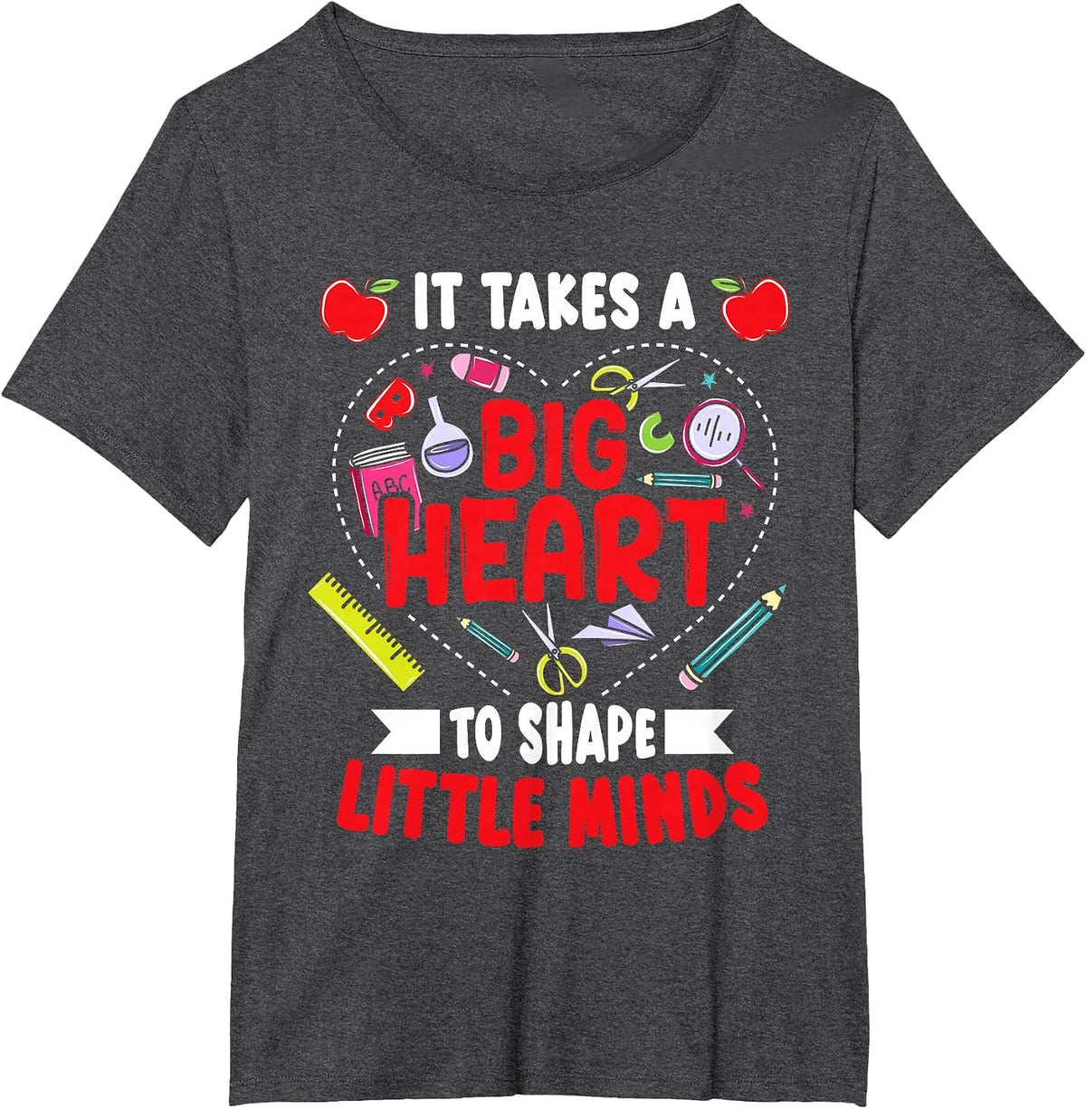 Childcare | Teacher | Daycare Provider T-Shirt - Dark Heather Grey