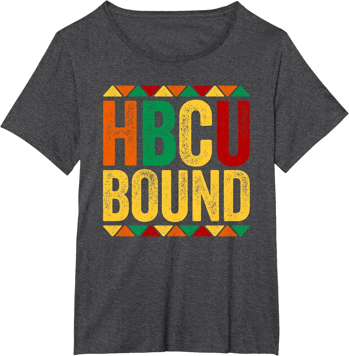 HBCU Bound Shirt Historical Black History College Alumni T-Shirt - Dark Heather Grey