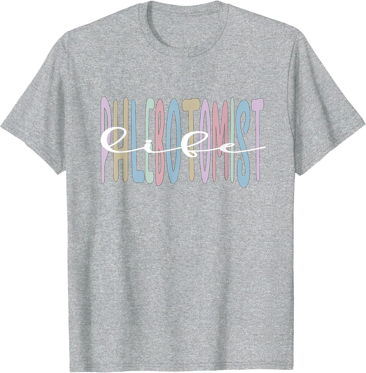 Best Phlebotomist Life Phlebotomy T-Shirt - Heather Grey