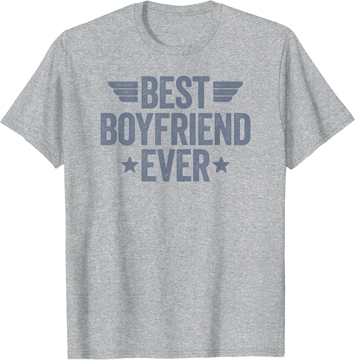 Best Boyfriend Ever T-Shirt - Heather Grey