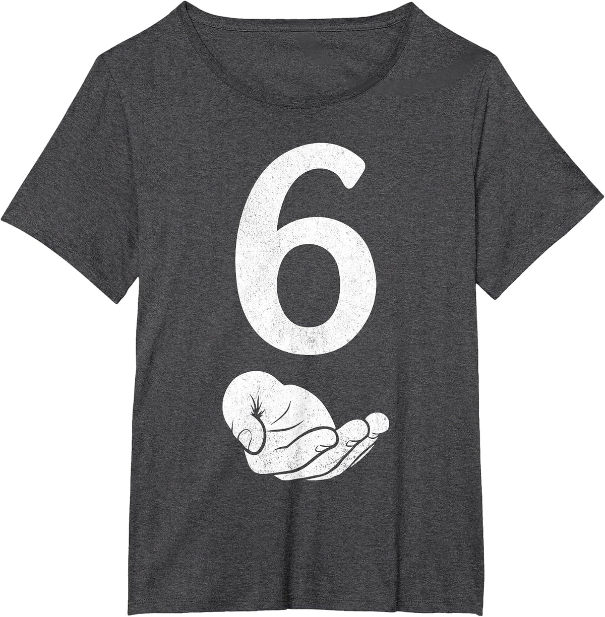 Funny 67 Six Seven Meme Couple Matching Halloween Costume T-Shirt - Dark Heather Grey