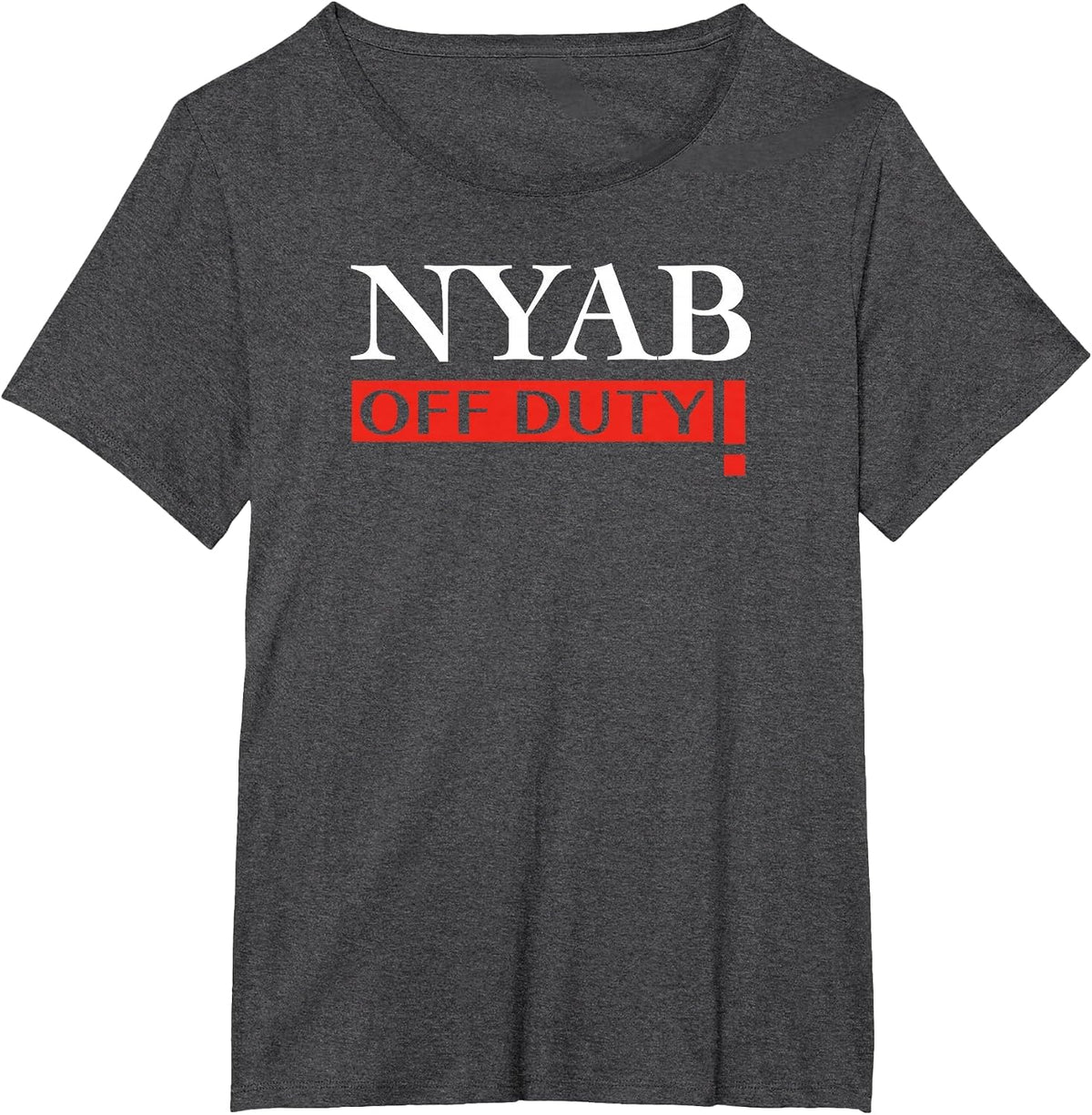 Nyab Off Duty Hmong T-Shirt T-Shirt - Dark Heather Grey