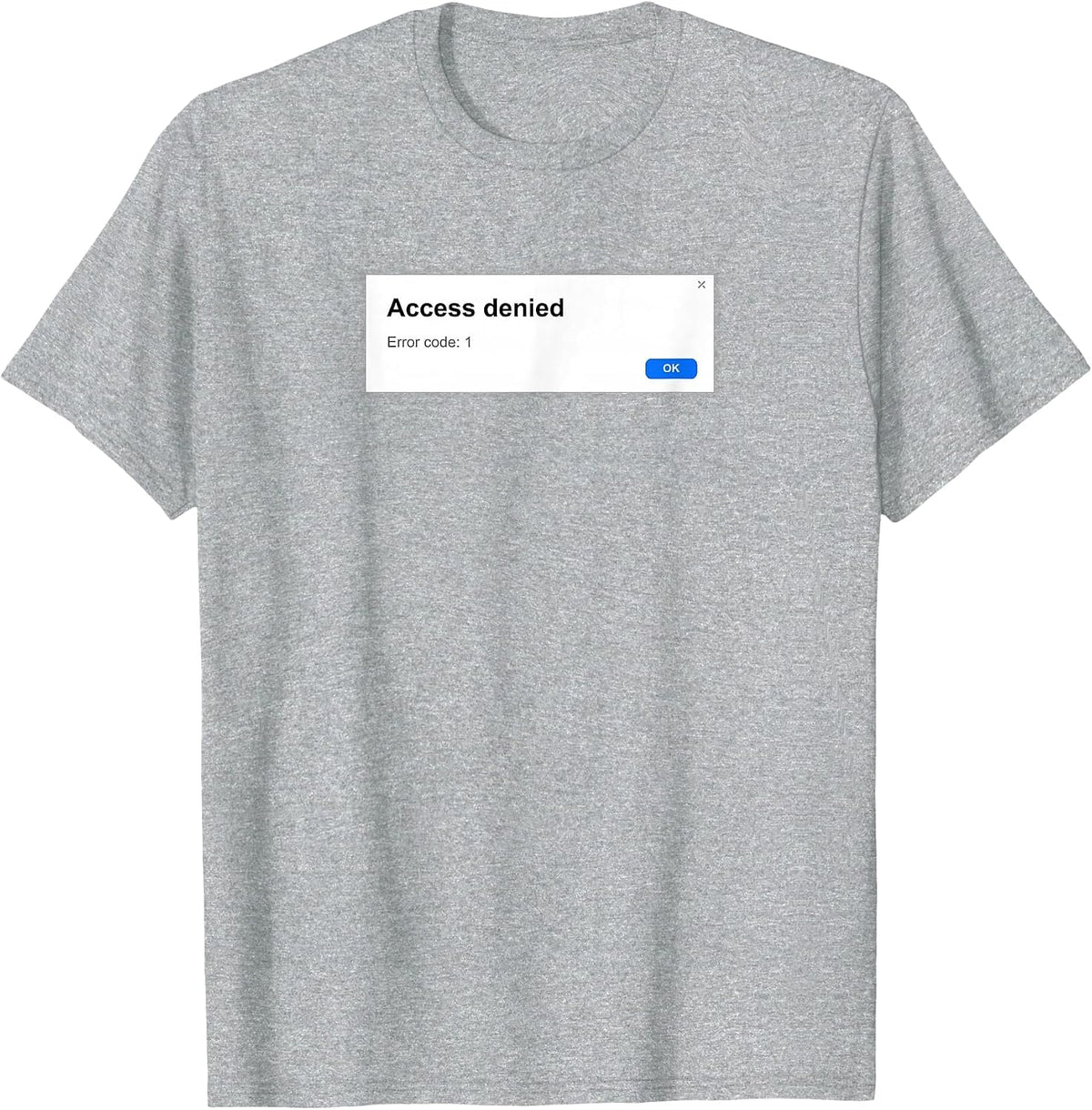 Access Denied T-Shirt - Heather Grey