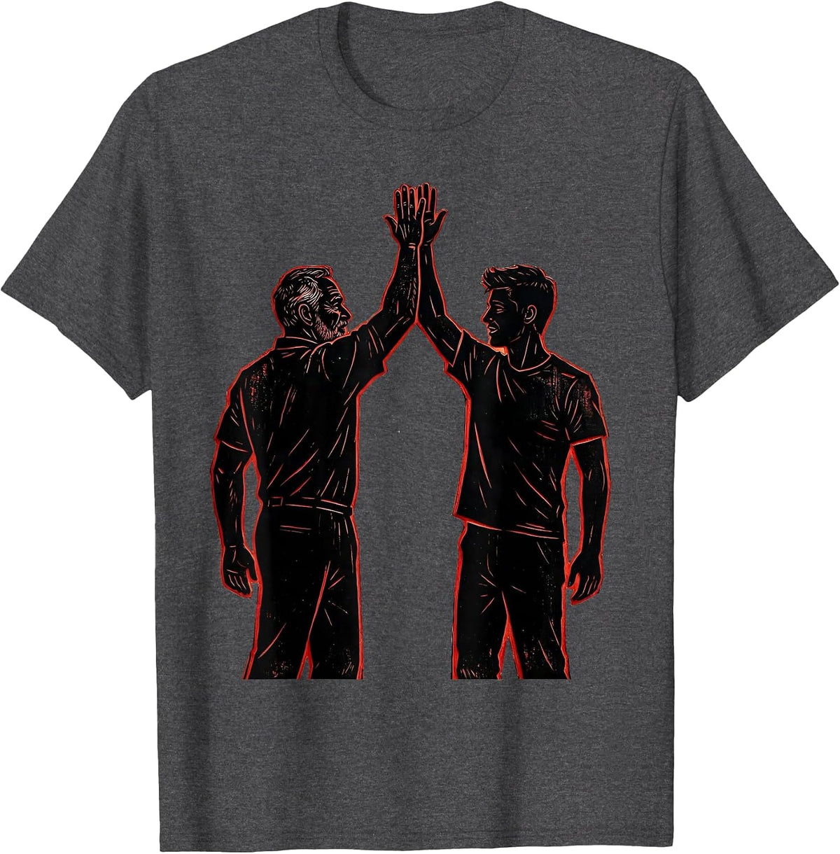 Men's My Son In Law Is My Favorite Child Funny Gift T-Shirt - Dark Heather Grey