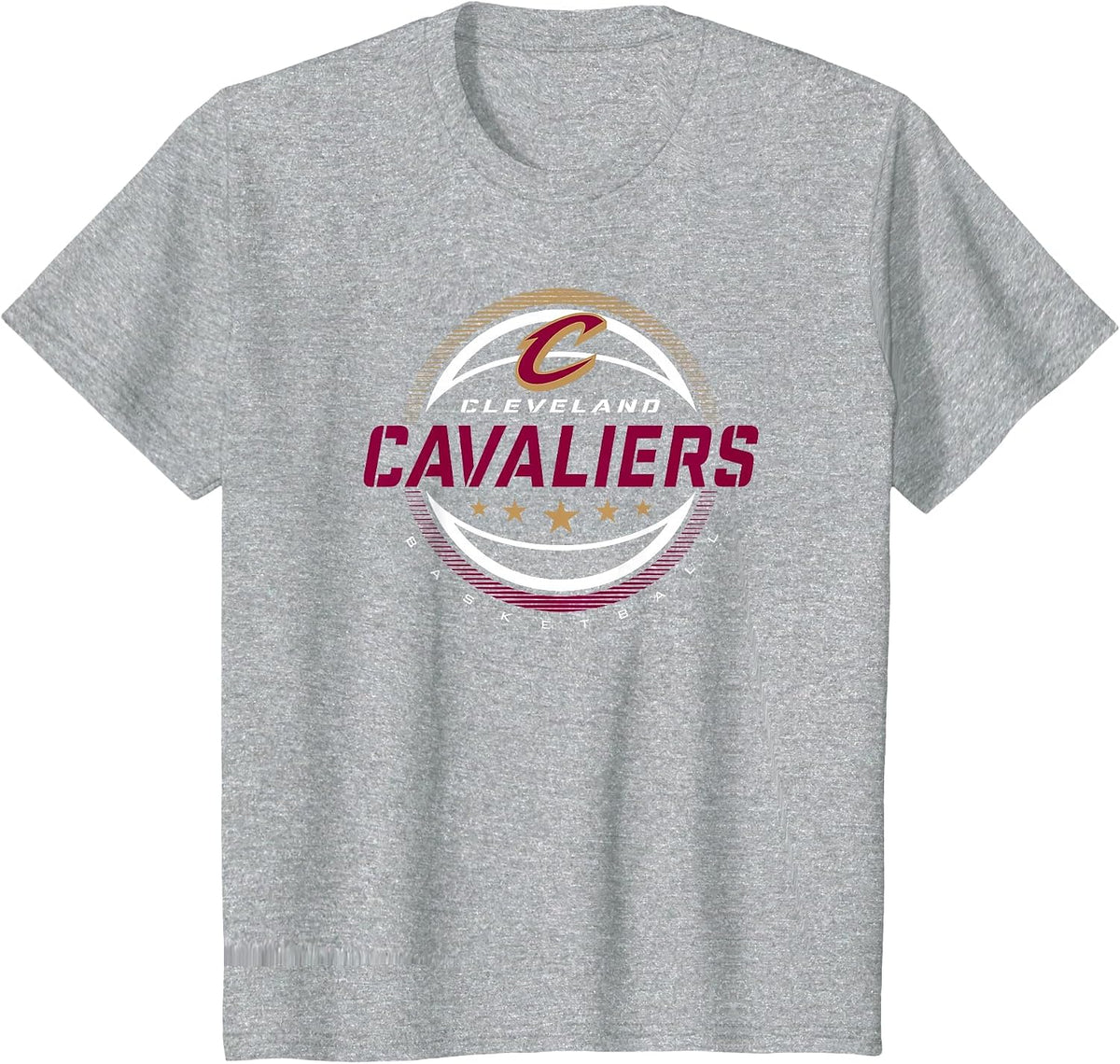 NBA Cleveland Cavaliers The Rock T-Shirt - Heather Grey