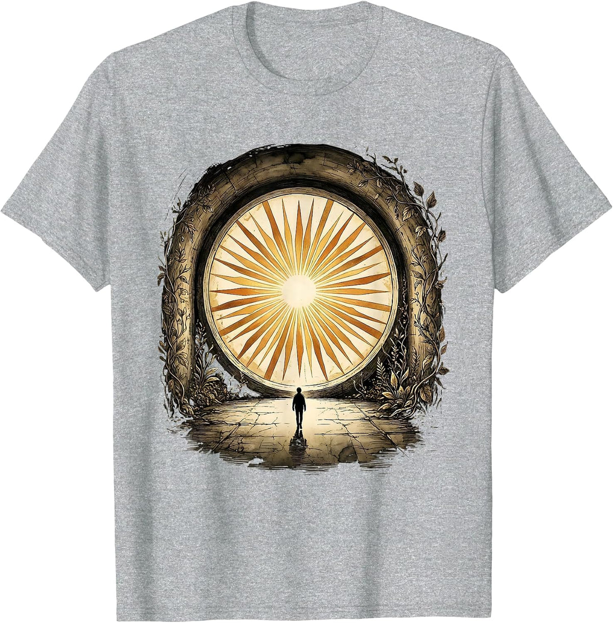 Men's Suicide Prevention Tunnel of Hope Graphic T-Shirt - Heather Grey