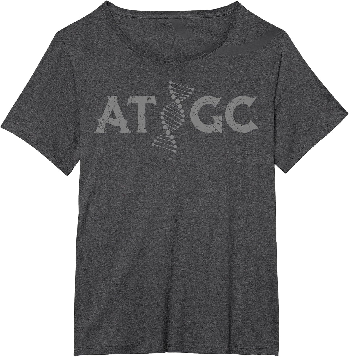 Teacher Chemistry Chemist Biology - ATGC T-Shirt - Dark Heather Grey