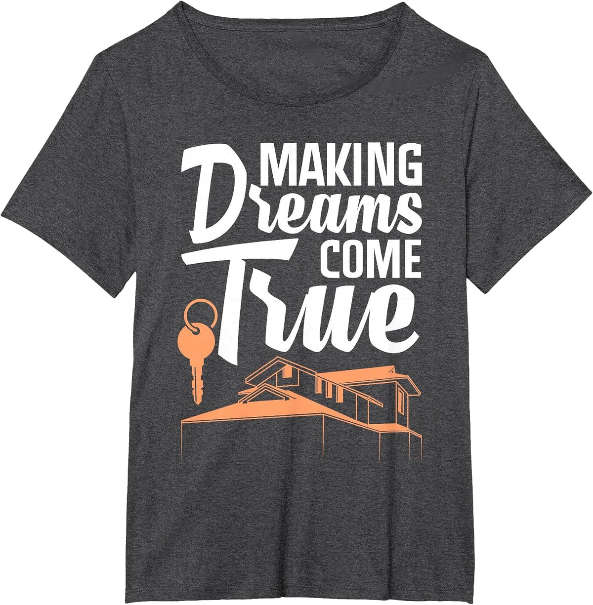 Cool Realtor for Men Women Real Estate Agent Client Realtors T-Shirt - Dark Heather Grey