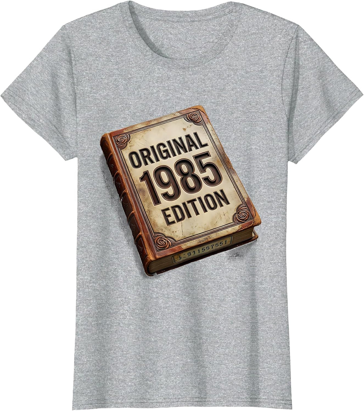 Original 1985 Edition Vintage Birth Year Design T-Shirt - Heather Grey