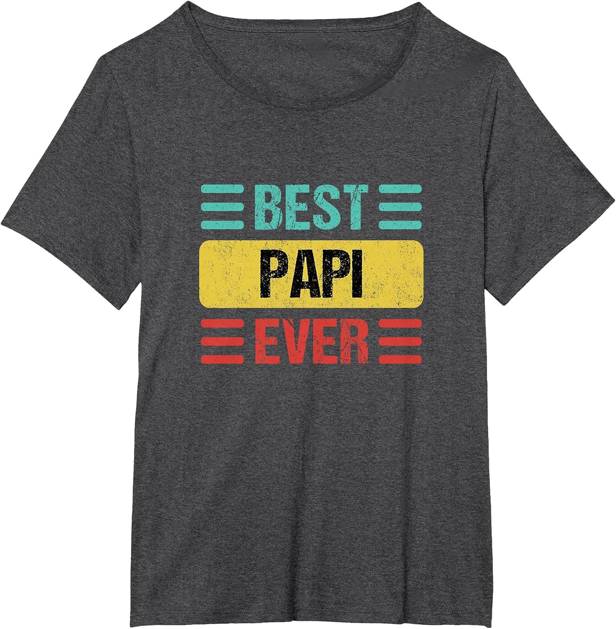 Papi T-Shirt - Dark Heather Grey