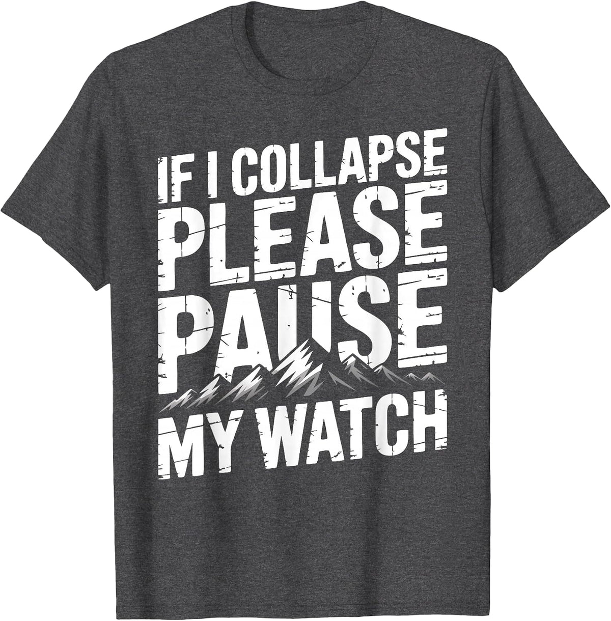 Ultramarathon Run Funny Ultra Race T-Shirt - Dark Heather Grey