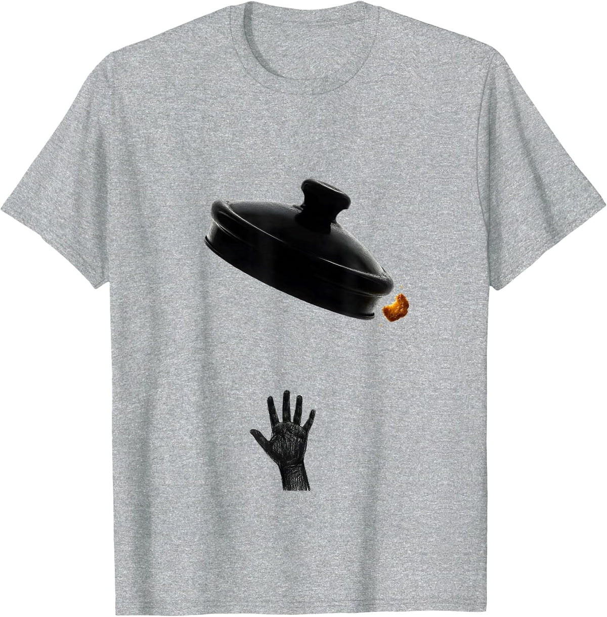 Men's Cookie Jar Lid Gigi Grandma Humor Gift T-Shirt - Heather Grey
