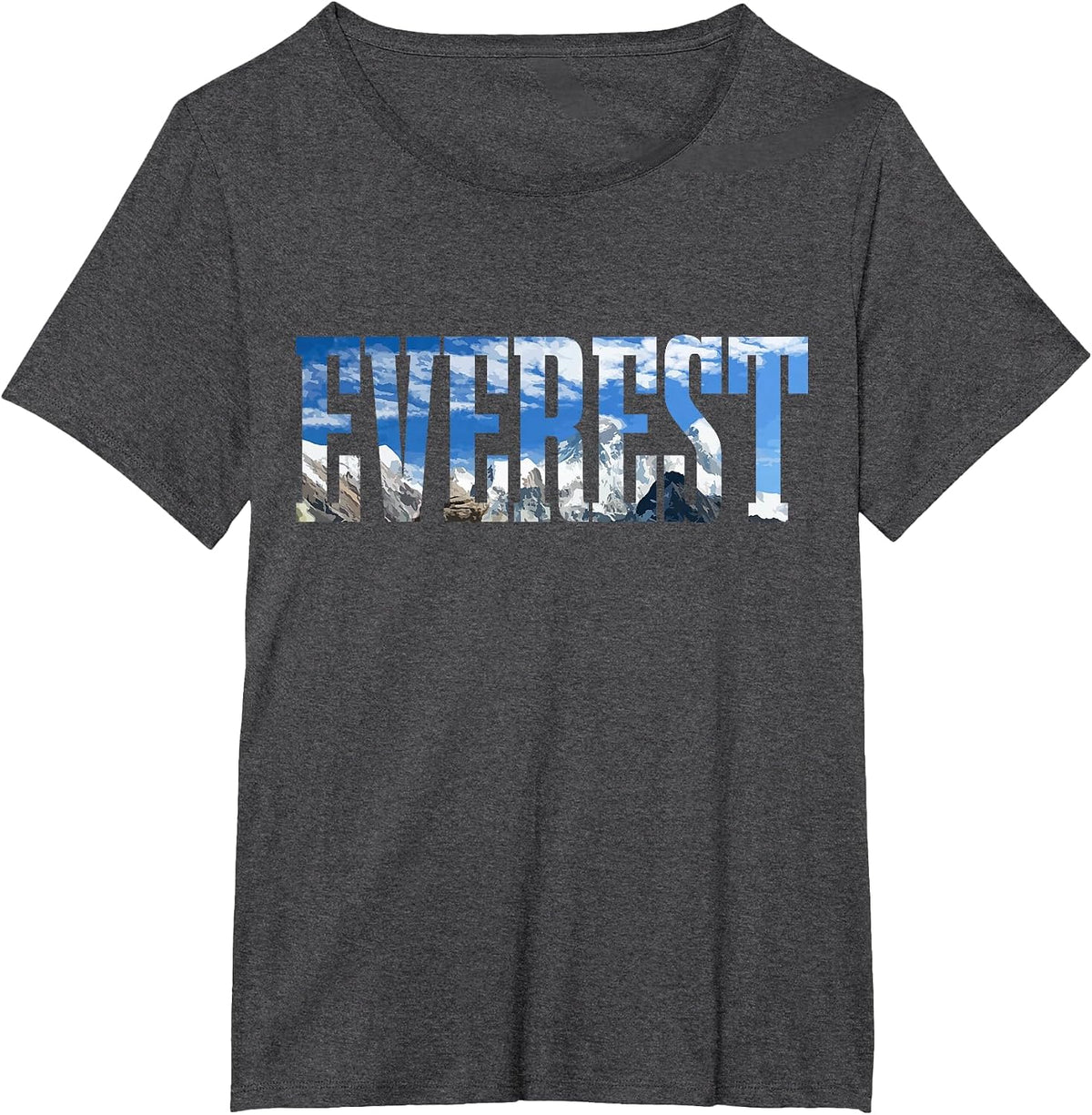 Mount Everest Expidition Mt Mountaineers T-Shirt - Dark Heather Grey