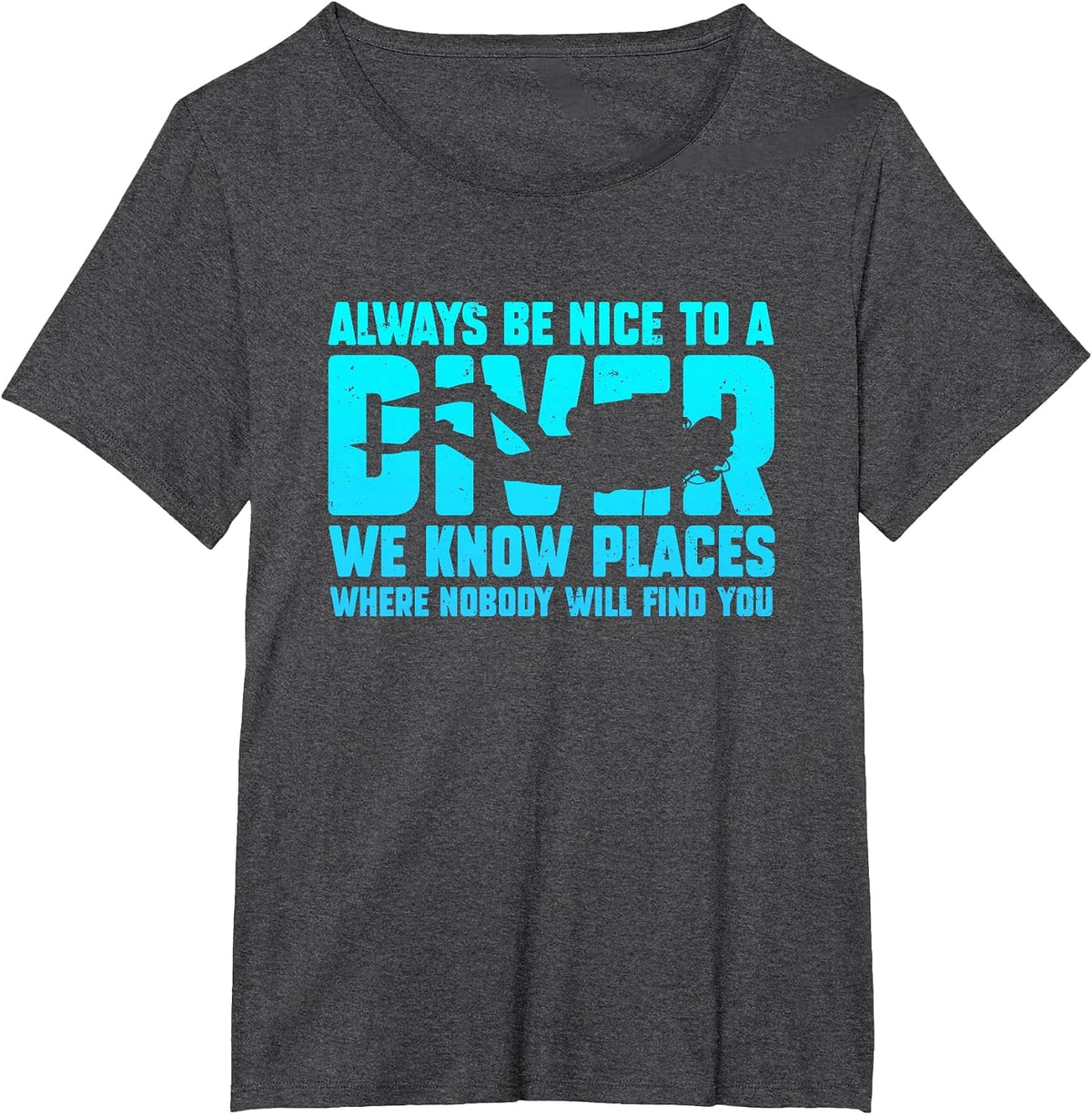 Scuba Diving | Diver T-Shirt - Dark Heather Grey