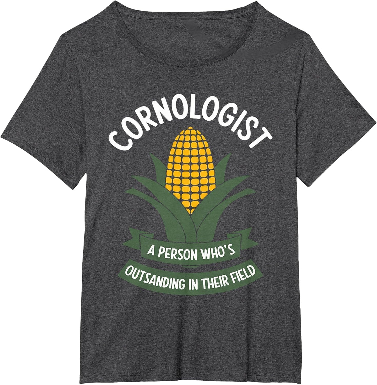 Funny Farming Saying Cornologist Definition Corn Farmer Men T-Shirt - Dark Heather Grey