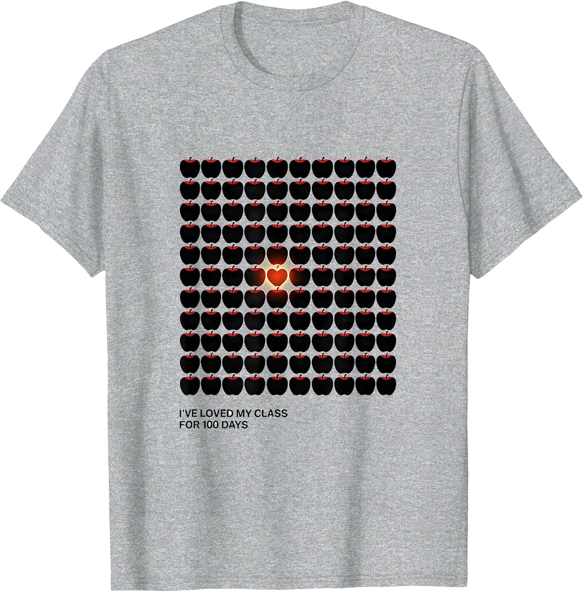 Men's I've Loved My Class For 100 Days Teacher Appreciation T-Shirt - Heather Grey